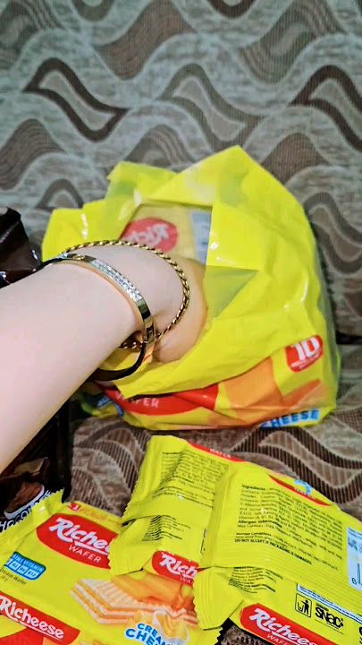 Richeese wafer and Richoco wafer lover | Lazada unboxing - Marlyn 😋 #shorts