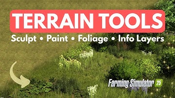 COMPLETE Giants Editor Terrain Editing for Beginners (Sculpt, Paint, Foliage, Info Layers)