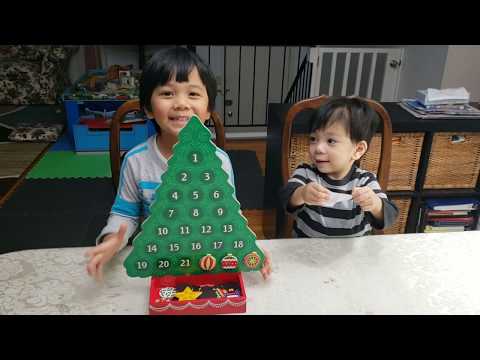 melissa and doug countdown to christmas wooden advent calendar