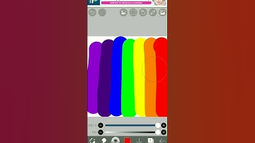 Mixing Rainbow Colours|Did I get WHITE??|Ibis Paint X|That Mademoiselle
