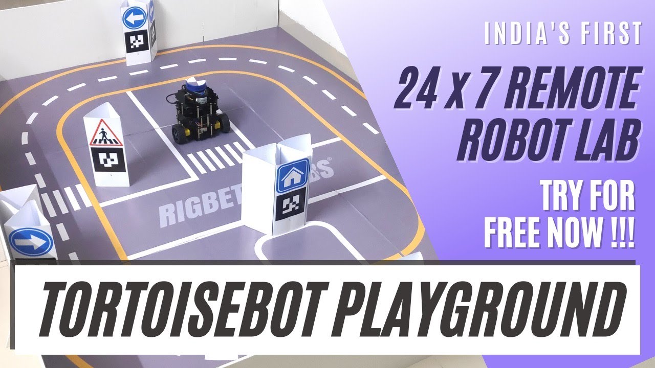 Implement ROS on Real Robot for FREE !!! Anytime, Anywhere !!! India's First 24 x 7 Remote Robot Lab
