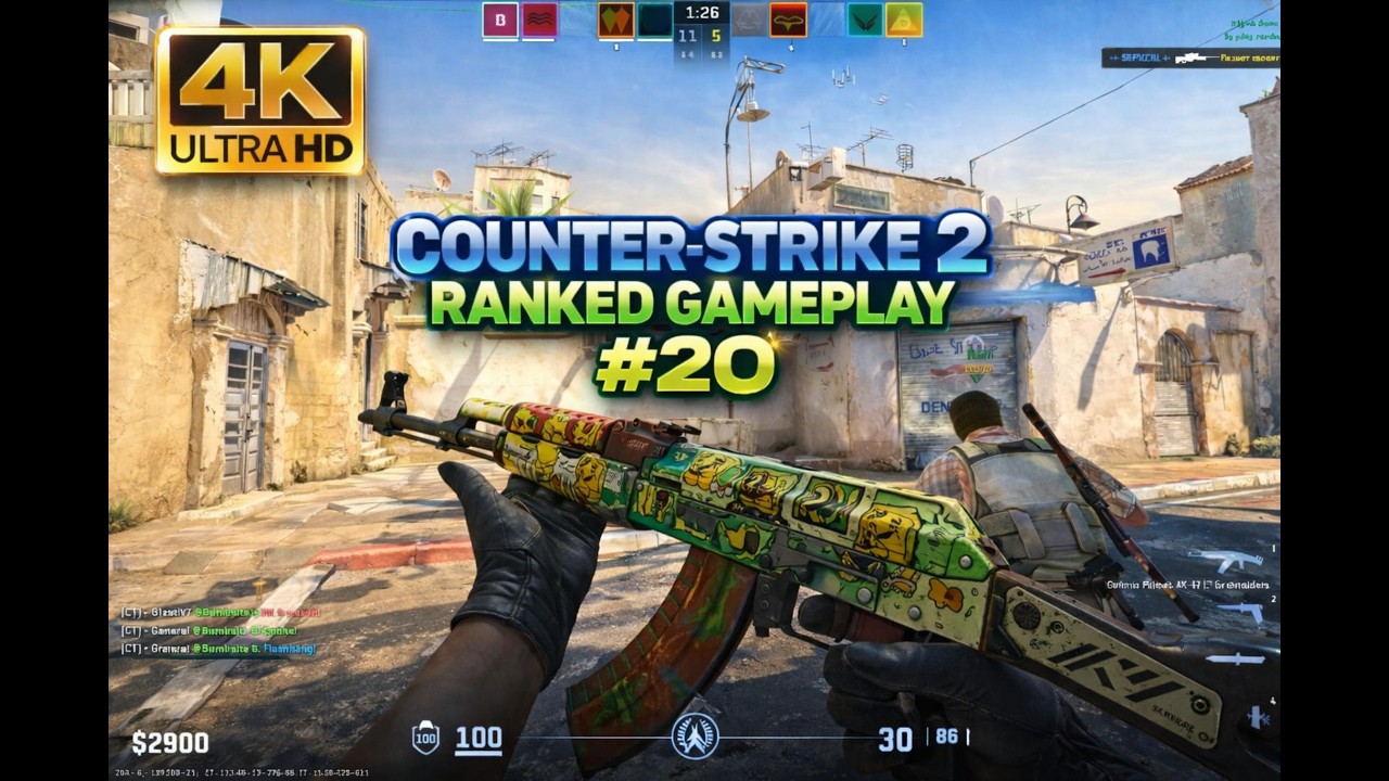 Counter Strike 2 Ranked Gameplay #20 / No Commentary