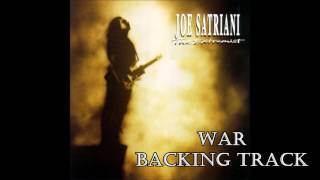 Joe Satriani  - War [Backing Track]