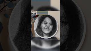 Amazing String Art Portrait on Round Board 😍 | Nail &amp; Thread Art Tutorial | 320 Nails Design