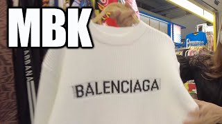 Bangkok Knock Off Fake Mall - MBK 1ST FLOOR - Lots of Balenciaga