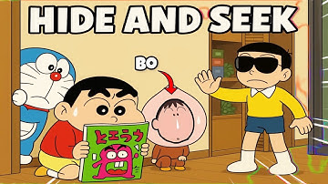 Shinchan & Nobita Playing Hide & Seek Prop Hunt in Gta 5 😂 Tyro Gaming