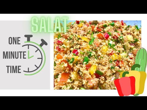 Video: Couscous-Salate: Schritt-für-Schritt-Fotorezepte Zur Einfachen Zubereitung