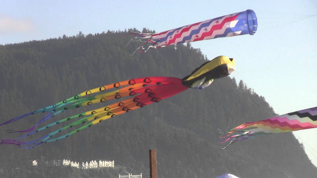 Seaside Oregon Coast Kites 4th of July YouTube