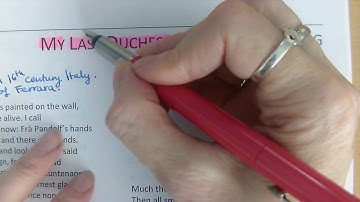 Notes on My Last Duchess recorded live with my GCSE AQA English Literature class