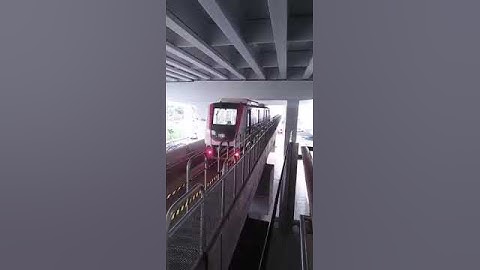 Uji Coba Kereta tanpa awak di Bandara Soekarno-Hatta