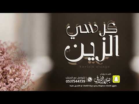 شيلة كرسي الزين كلمات واداء بندر الذرفي حصريا 