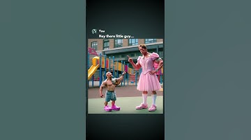 Me If My Kid Was Getting Bullied 🤣 #ai #chatgpt #aiart #shorts