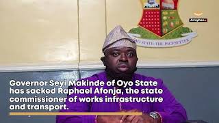 Makinde Sacks Works Commissioner, Raphael Afonja | Arrayhan Tv