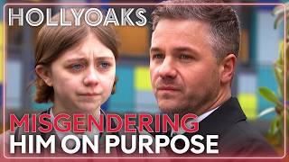 Misgendering His Student | Hollyoaks
