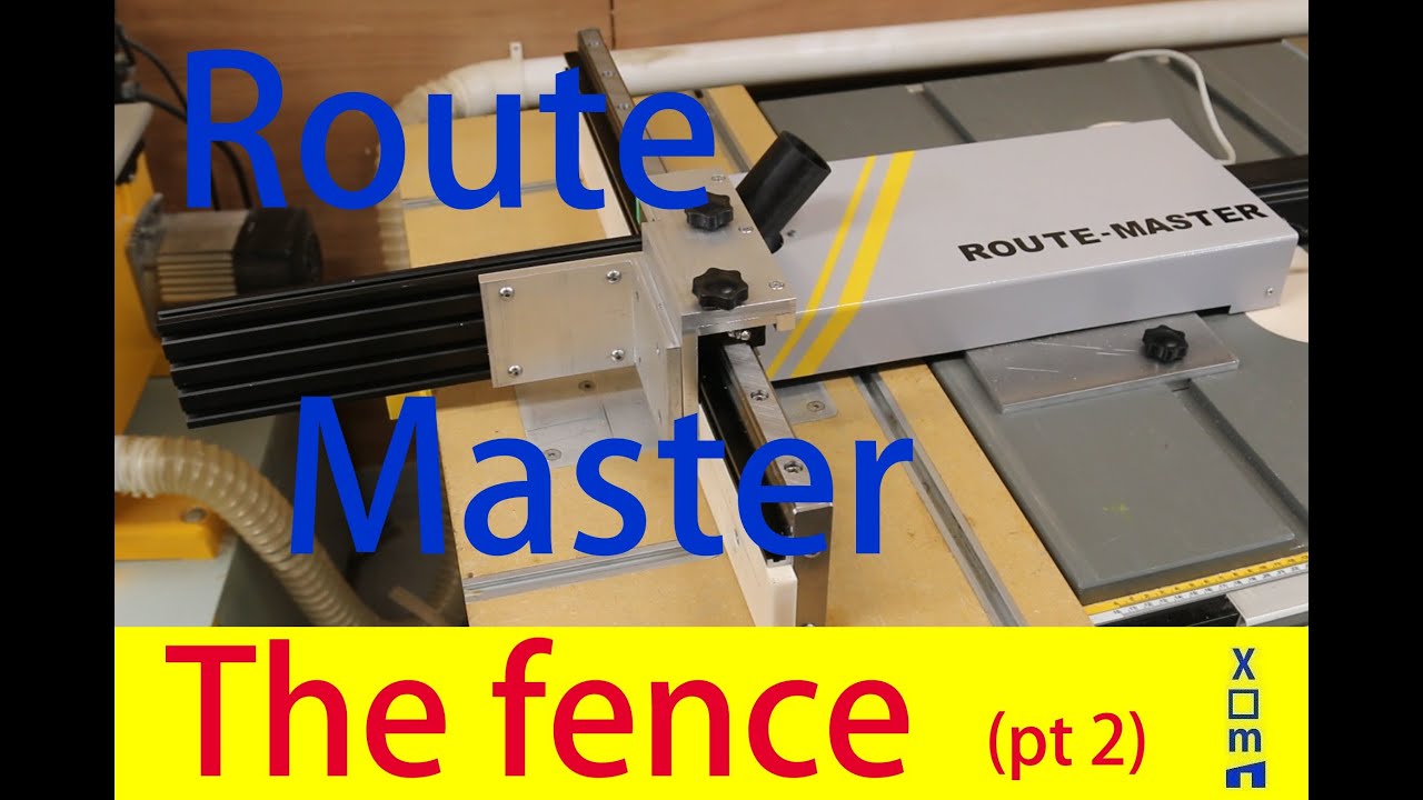 auto router fence - YouTube