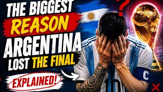 The REAL Reason Argentina Lost The World Cup Final!