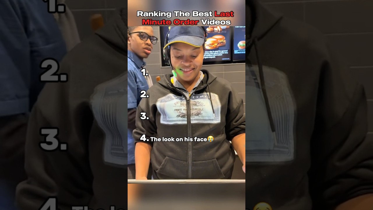 Рейтинг лучших видеороликов о заказах в последнюю минуту