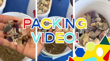 *Authentic Crystals* Let’s Pack an At-Home Mining Bucket Experience. #crystals #familyfun #gemstone