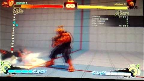 [SSFIV] Akuma unblockable (crouch guard & chara specific)