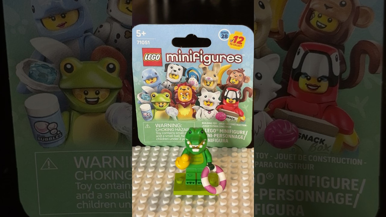Lego 71051 Series 28 Minifigure Crocodile Costume Fan
