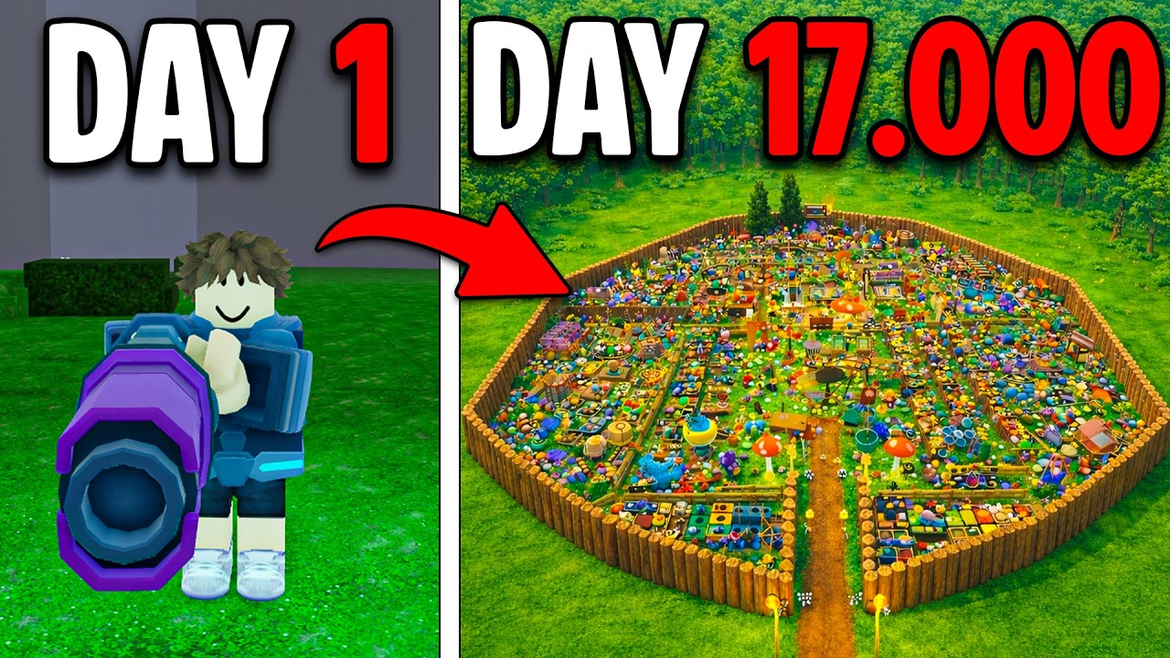 17000 Days to Build a Best Base in 99 Nights in The Forest!