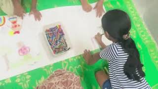Parent-child workshop with children, parents, teachers at First Steps School July 12 2025