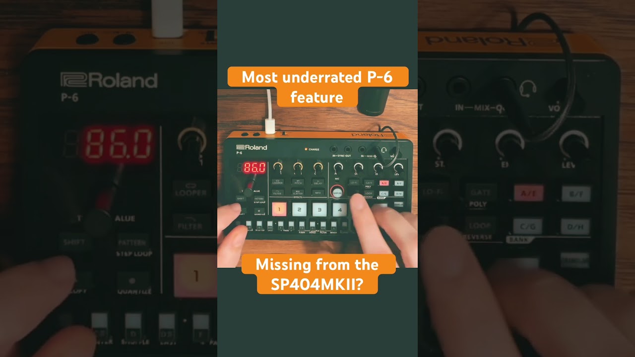Смотреть «Is this the most underrated feature of the P-6 thats missing from the #SP404MKII? #roland #sp404mk2» на YouTube Смотреть «Is this the most underrated feature of the P-6 thats missing from the #SP404MKII? #roland #sp404mk2» на YouTube