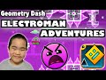 Geometry Dash【ELECTROMAN ADVENTURES】100%(All Coins) ジオメトリーダッシュ
