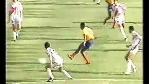Colombia 4 - 0 Peru - Eliminatorias USA 94 (Narra William Vinasco)