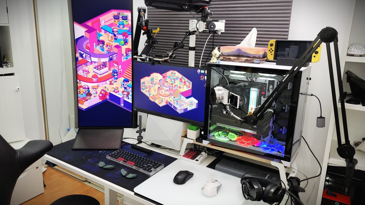 The Ultimate Desk Setup for Gaming & Productivity Tech Enthusiasts ...