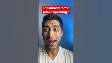 Should you go to a Toastmasters club to learn public speaking?￼