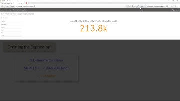QlikSense - A conversation around Set Analysis (Part 2)