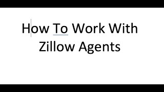 Wholesaling Lease Options | How to Work With Zillow Agents To Find Deals