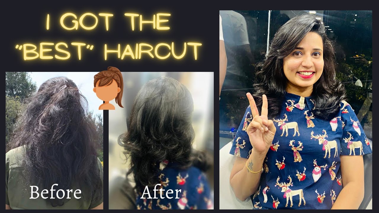 Best haircut for short Hair My new haircut best salon in Bangalore