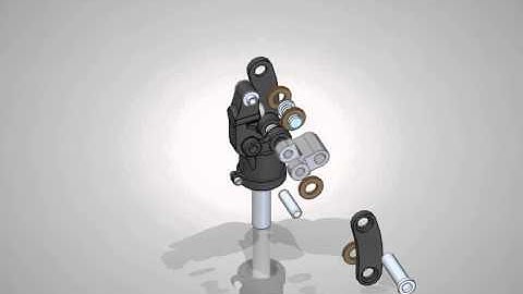 Prosthetic Knee CAD Anim