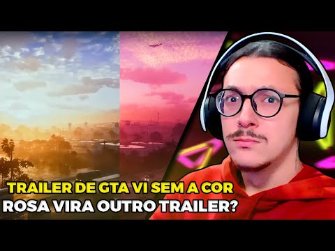 TRAILER DO GTA VI SEM ROSA VIRA OUTRO? - MUNDO GIGATÔNICO - ATLAZZ REACT