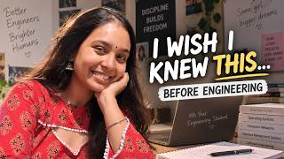 What I Wish I Knew Before Starting Engineering | 4 Years of Engineering Life