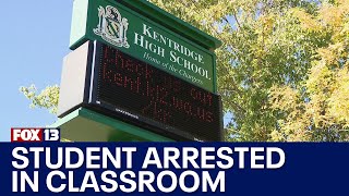 Student arrested at Kent school during class; parents seek answers | FOX 13 Seattle