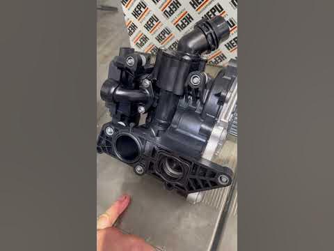 VW GTI water pump job - YouTube