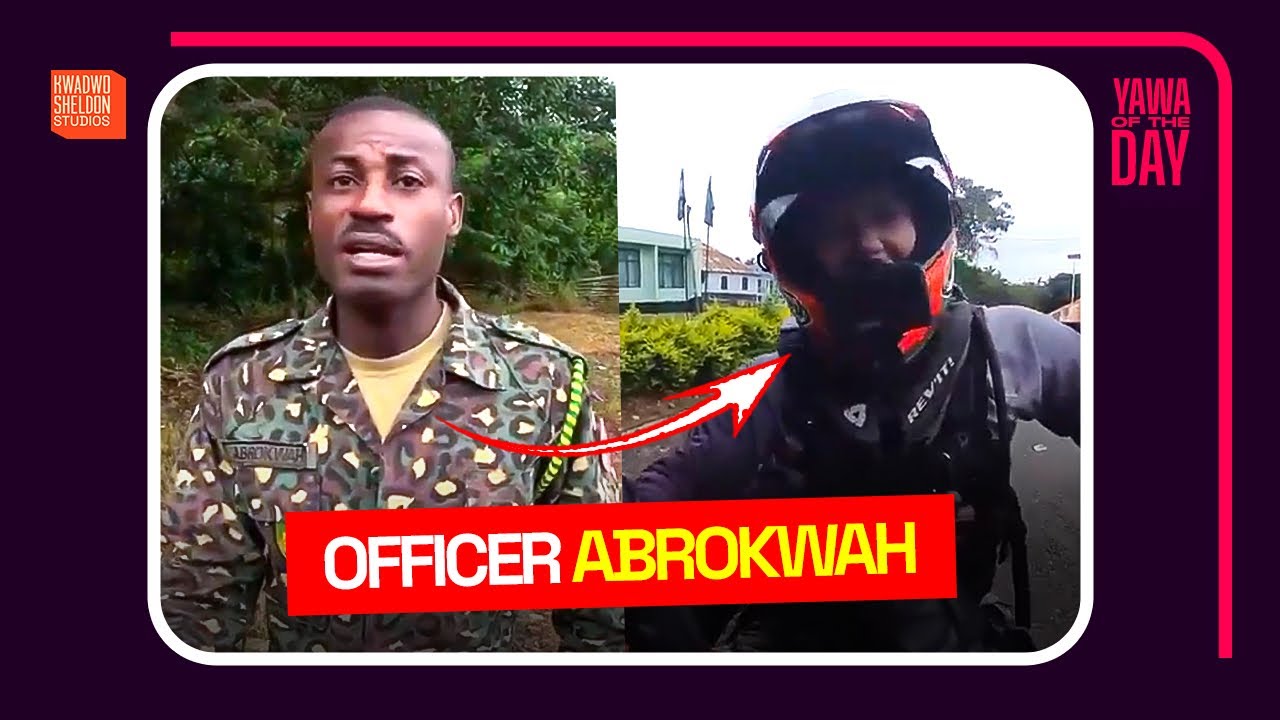 Ghana Immigration Vs The Woman On A Bike: Officer Abrokwah Is A Good Man!