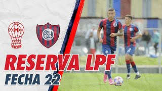 Reserva LPF 2022 - Fecha 22: Huracán vs San Lorenzo