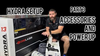 Hydra 13 Laser Setup | Part 3 - Installing Inline Fan, Air Pump & Water Chiller