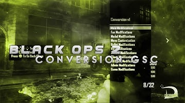 [PS3] Conversion V1 Black Ops 2 Zombie GSC Mod Menu [1.19]
