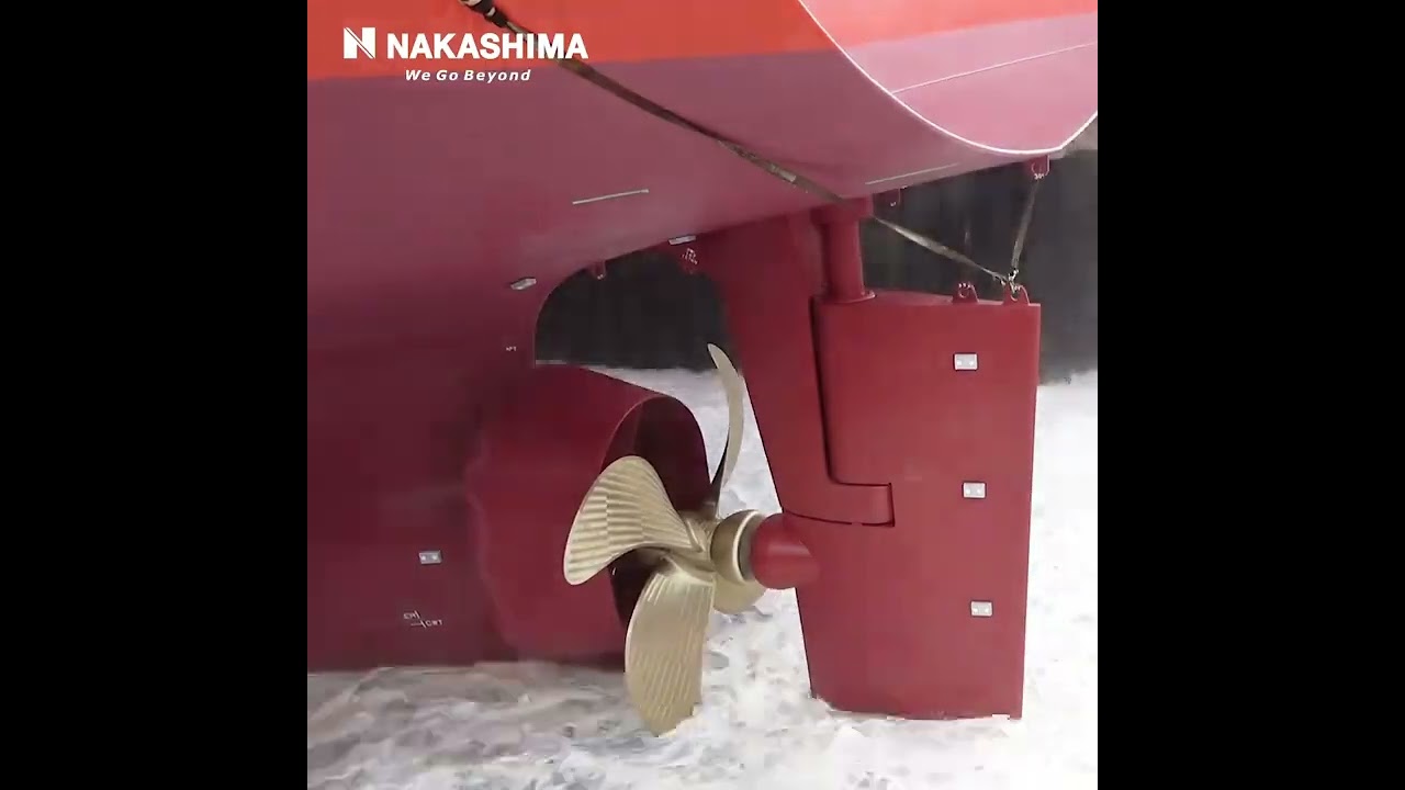 Energy saving devices for ships from Nakashima Propeller 