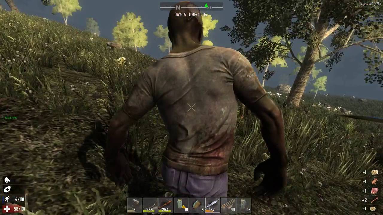 7 Days To Die Survival Alpha 14.6 Father & Daughter Day 4