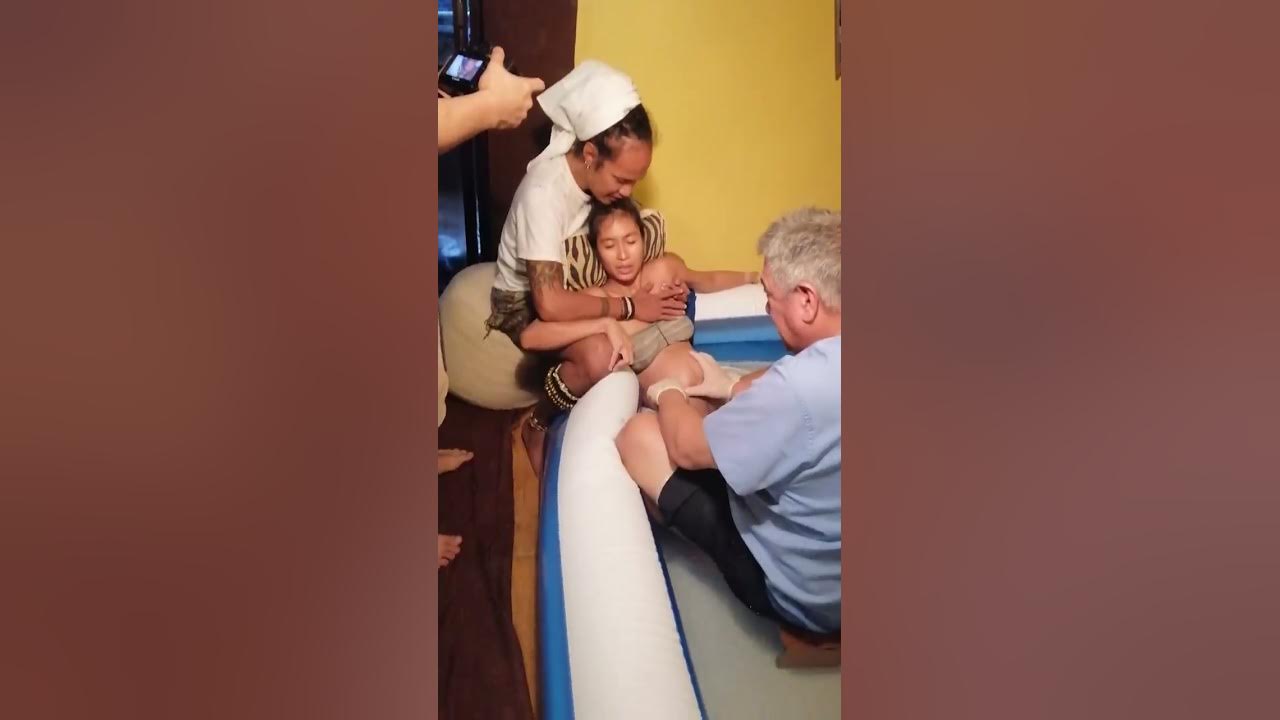 CORON ISLAND - WATER BIRTH DELIVERY. PART 6