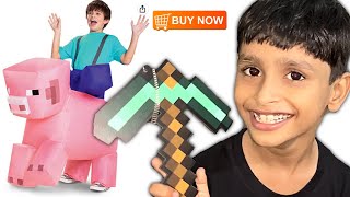 I Surprised My Brother with his Favourite MINECRAFT ITEMS