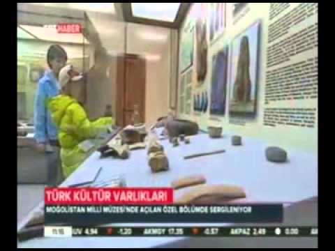 Moğolistan Milli Müzesi'nde Türk Kültür Varlıkları Teşhir Salonu Açıldı