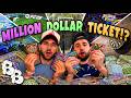 COMPETING FOR MILLION DOLLAR LOTTERY TICKETS