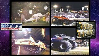 1989 TUFF TRAX! TNT MONSTER TRUCKS, RACE 1! KALAMAZOO MICHIGAN! BOWLING GREEN TRACTOR PULLING!